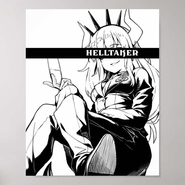 Lucifer Helltaker Poster (Vorne)