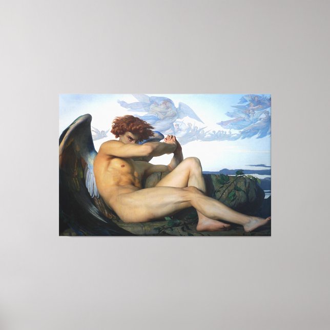 Lucifer Lightbringer Leinwanddruck (Vorderseite)