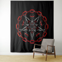 Lucifer Star Gothic Fraktal Kunst