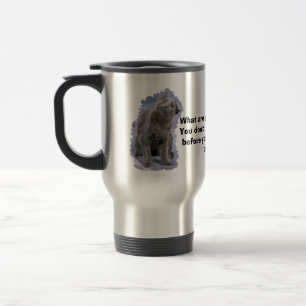 Lucifer Tasse, Lucifer Tasse, was Sie anstarrend… Reisebecher