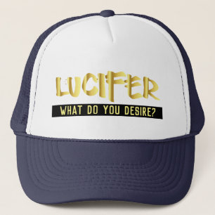 Lucifer, was Sie Hut wünschen Truckerkappe