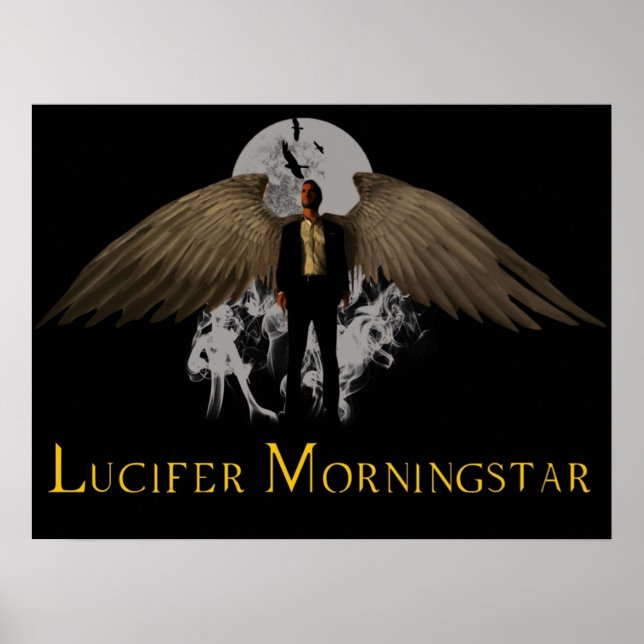 Lucifer winged poster (Vorne)