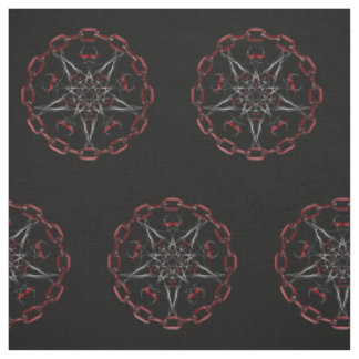 Lucifers Star Pentagramm Pagan Stoff