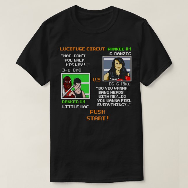 LUCIFUTTERSCHNITT T-Shirt (Design vorne)