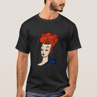 Lucille Ball Profil MEMO ANIME MANGA T-Shirt