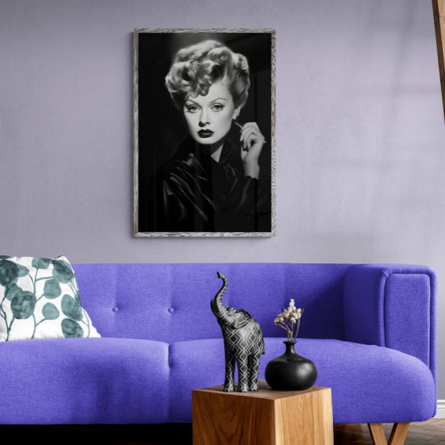 Lucille Ball Vintag Classic, elegantes Poster (Von Creator hochgeladen)