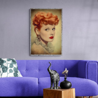 Lucille Ball Vintage Klassiker, Elegantes Poster