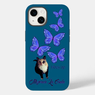 Lucille & Die Schmetterlinge Katze Case-Mate iPhon iPhone 14 Hülle