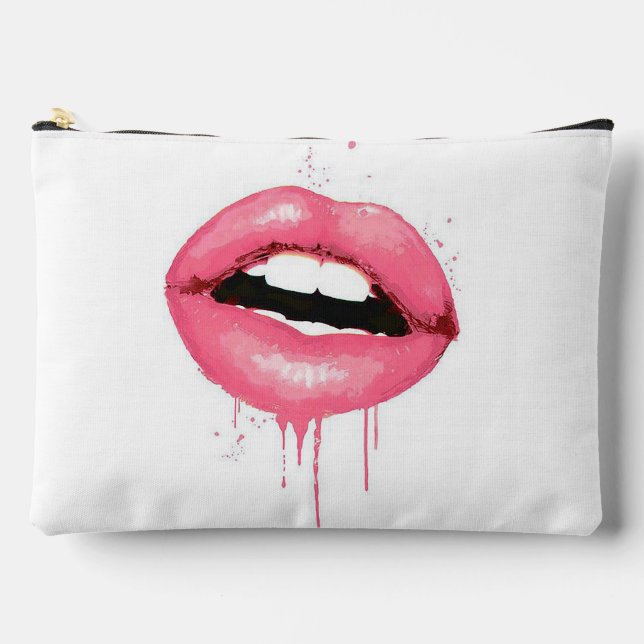 Lucious Lips Zubehörtasche (Vorderseite)