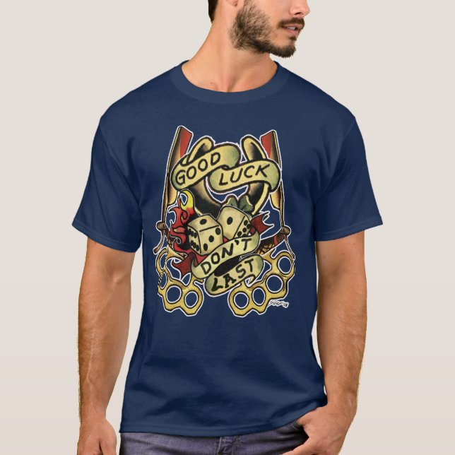 Luck Design T-Shirt (Vorderseite)