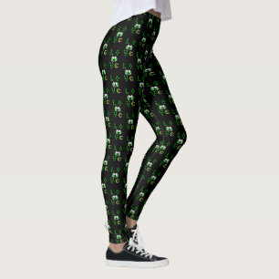 Luck Kleeblatt Dublin Day Horseshoe Irish Leggings
