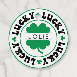 Luck Kleeblatt St. Patrick's Day Geschenkanhänger