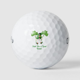 Luck & Laughter 'Irish You A Great Round' Fun Gift Golfball