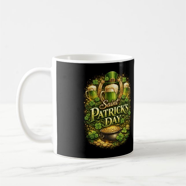 Luck of the Emerald Isle Kaffeetasse (Links)