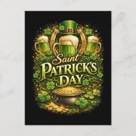 Luck of the Emerald Isle Postkarte