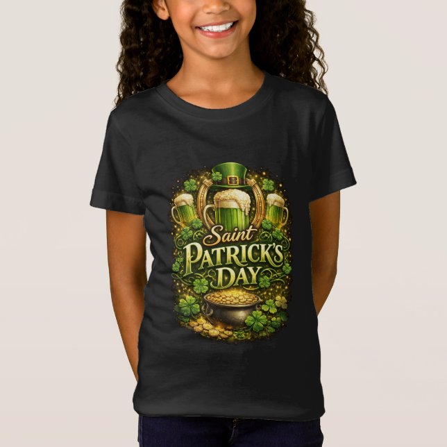 Luck of the Emerald Isle T-Shirt (Vorderseite)