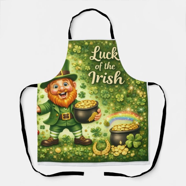 Luck of the Irish All Print Apron Schürze (Vorderseite)