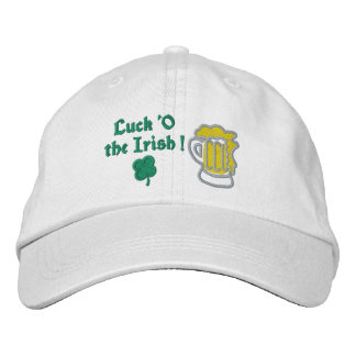 Luck of The Irish Embroidered Cap Bestickte Baseballkappe
