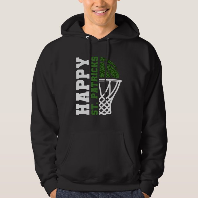 Luck of the Irish St Patrick s Day Accessories Bas Hoodie (Vorderseite)