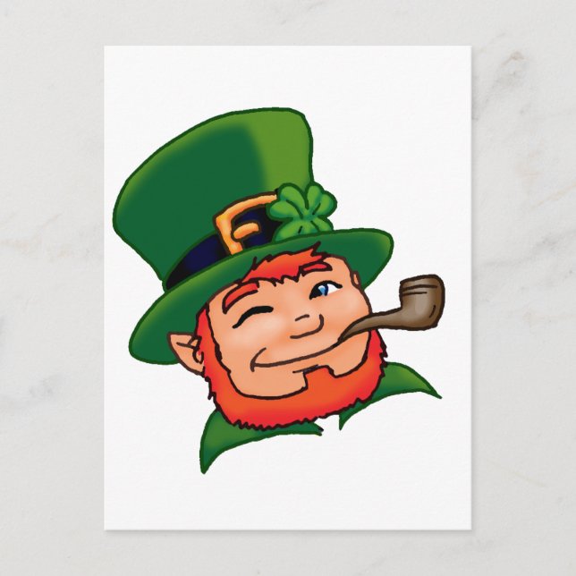 Luck O's Irish Postkarte (Vorderseite)