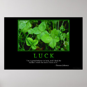 Luck Poster