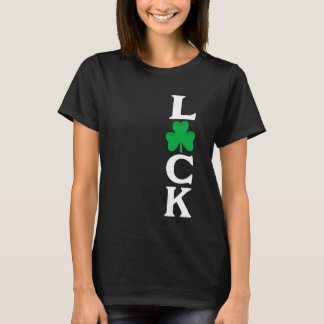 Luck St. Patricks Day Irish LUCKY Shamrock Tshirts