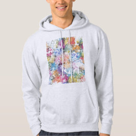 Lucknow Uttar Pradesh Stadtplan Hoodie