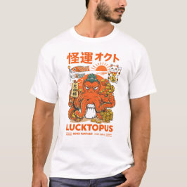 Lucktopus – Glücklicher Oktopus T-Shirt
