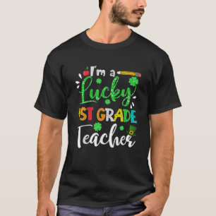 Lucky 1St Grade Lehrer Kleeblatt Top Hat St Patric