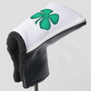 Lucky 4 Leaf Irish Clou Golf Putter Kopf Abdeckung Headcover