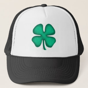 Lucky 4 Leaf Irish Clover LKW-Hut Truckerkappe