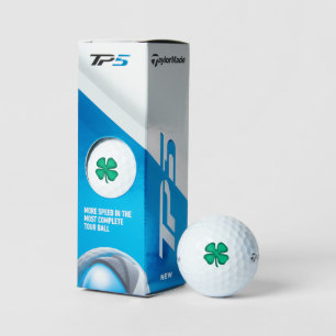 Lucky 4 Leaf Irish Clover Taylor Made Golf Bälle