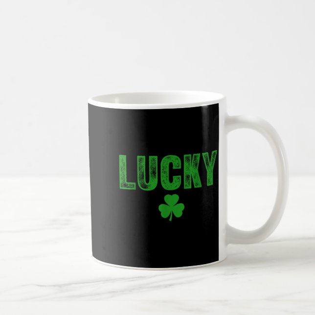 Lucky And Lucky Forer St Patricks Day  Kaffeetasse (Rechts)