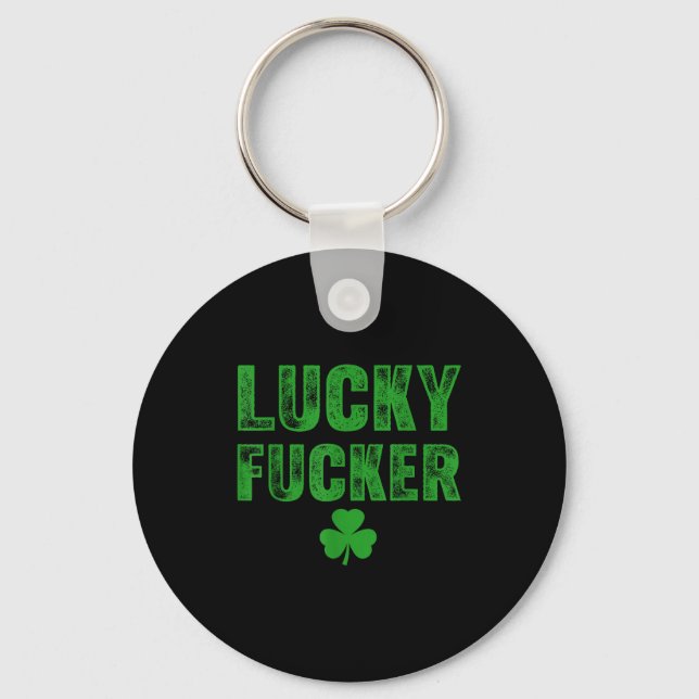 Lucky And Lucky Forer St Patricks Day  Schlüsselanhänger (Vorderseite)