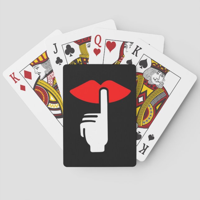 Lucky at Love Playing Cards Spielkarten (Rückseite)