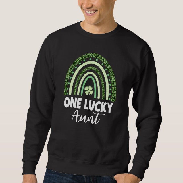 Lucky Aunt St Patrick's Day Sweatshirt (Vorderseite)
