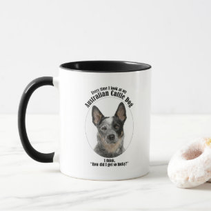 Lucky Australian Cattle Dog Tasse