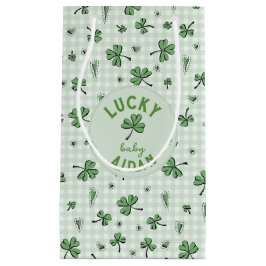 Lucky Baby Green Gender Neutral St Paddys Kleine Geschenktüte