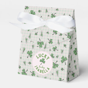 Lucky Baby Pink und Green St Paddys Geschenkschachtel
