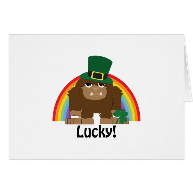 Lucky Bigfoot Leprechaun (Vorderseite (Horizontal))