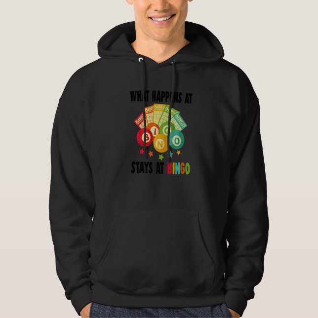 Lucky Bingo Charms  Women Men Lucky Bingo Hoodie (Vorderseite)