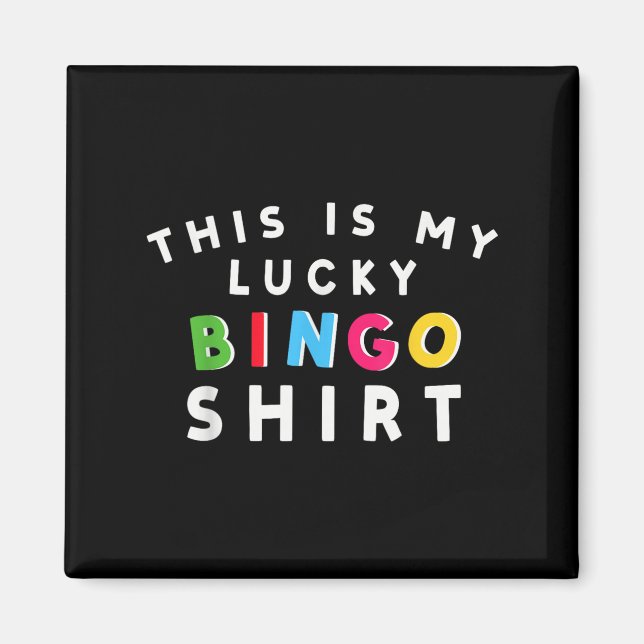 Lucky Bingo Player Magnet (Vorne)