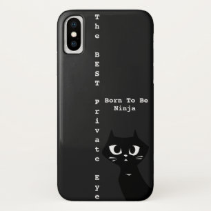 Lucky Black Cat Best Private Eye Case-Mate iPhone Hülle