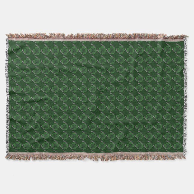 Lucky Blanket St Patrick's Lucky Throw Blanket Decke (Vorderseite)