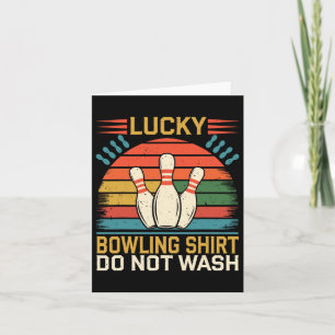 Lucky Bowling Funny Bowling Karte