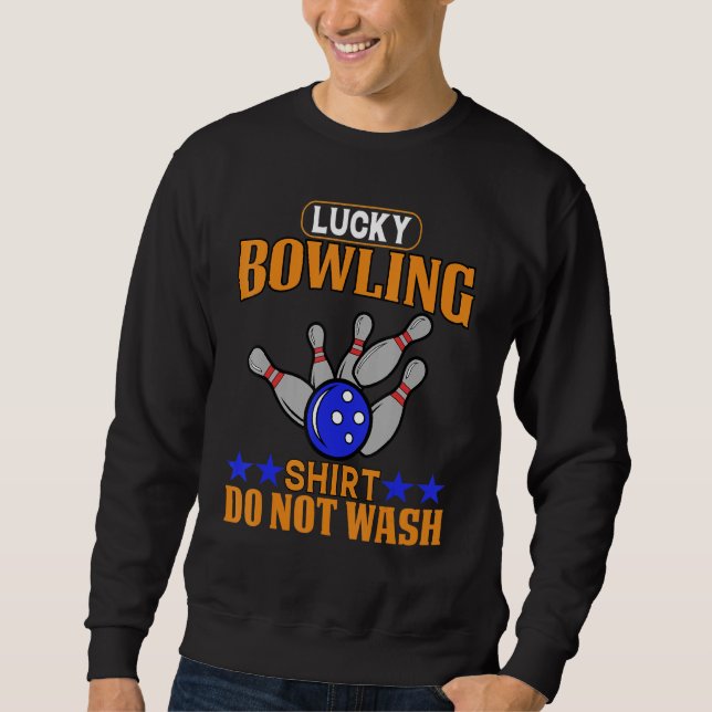 Lucky Bowling Shirt Do not wash - Funny Bowlers Qu (Vorderseite)