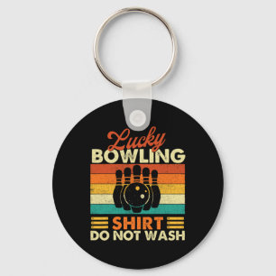 Lucky Bowling Shirt nicht waschen - Bowler Bowling Schlüsselanhänger