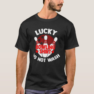 Lucky Bowling Shirt nicht waschen Bowler Strike Bo