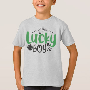 Lucky Boy St Patrick T - Shirt für Kinder