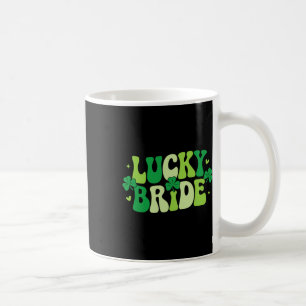 Lucky Bride Groom Paare Matching Wedding St Patr Kaffeetasse